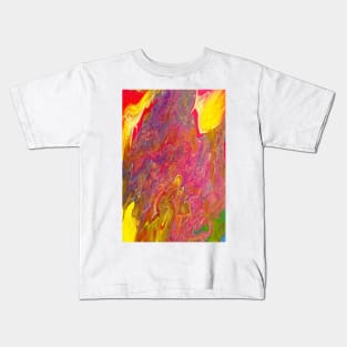 Abstraction game color Kids T-Shirt